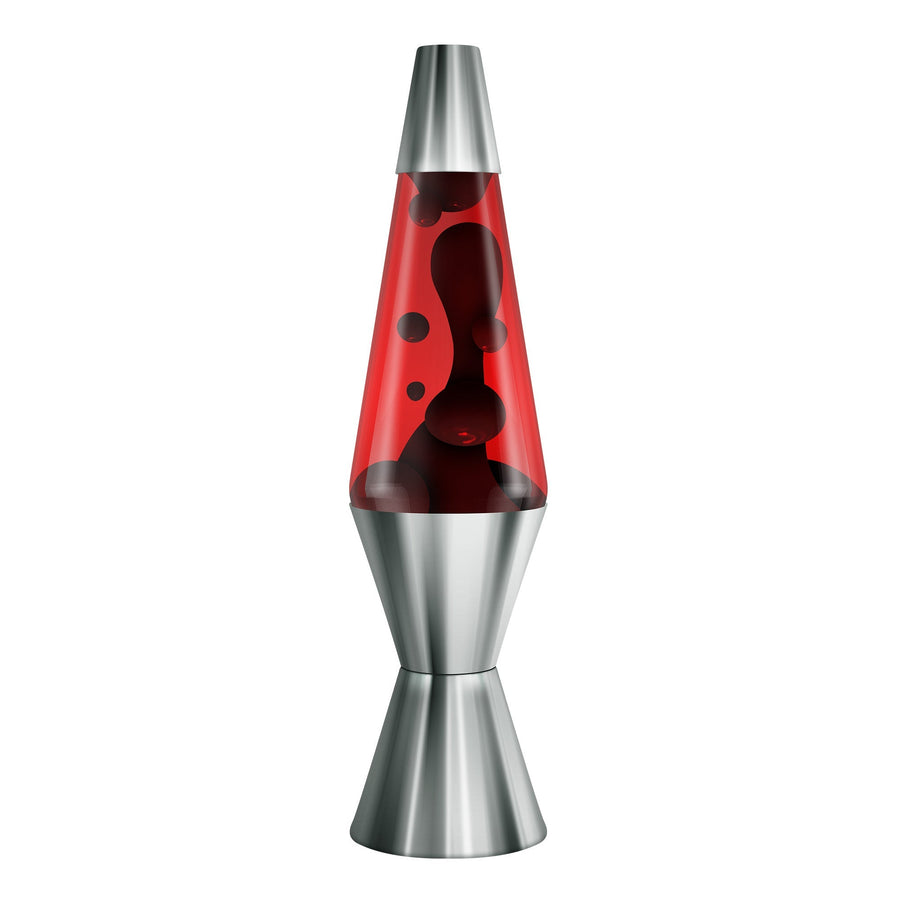14.5" LAVA LAMP CHROME PLATED CRIMSON Collection