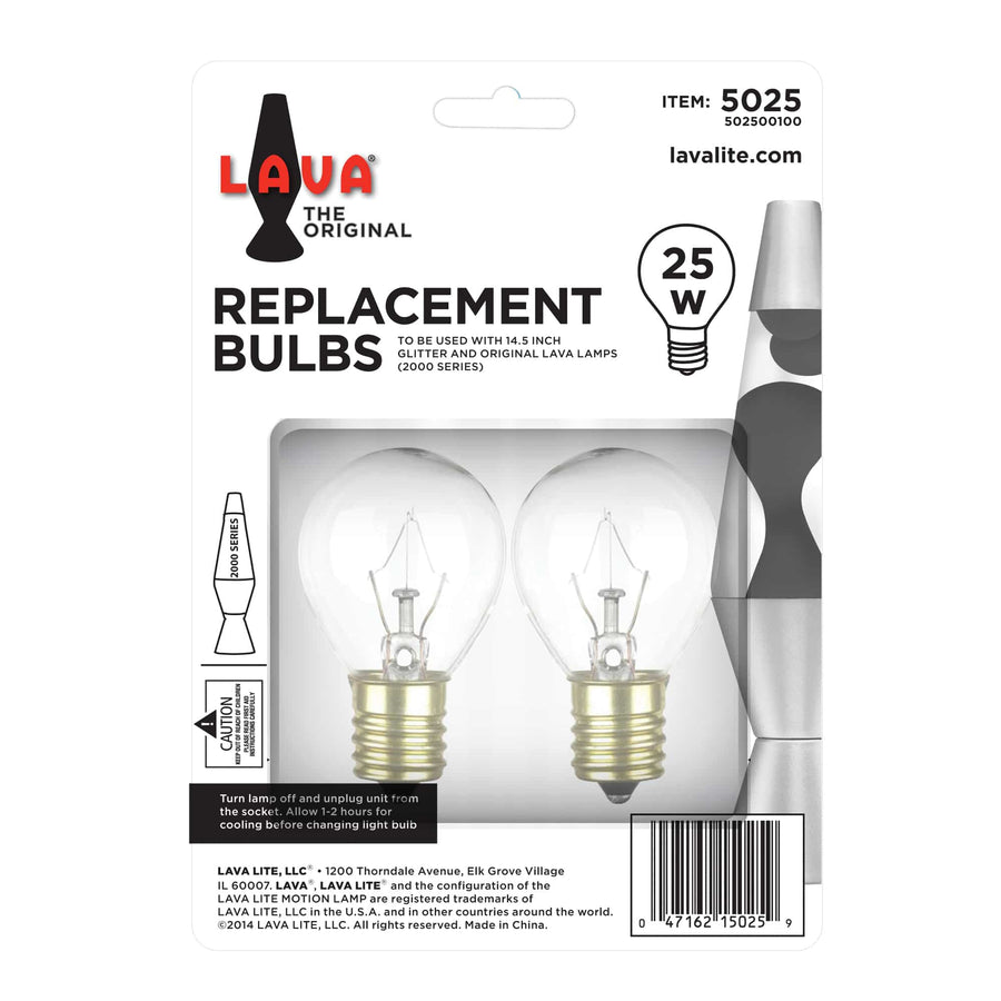 25W LAVA LAMP LIGHT BULB W/TRAY Pack