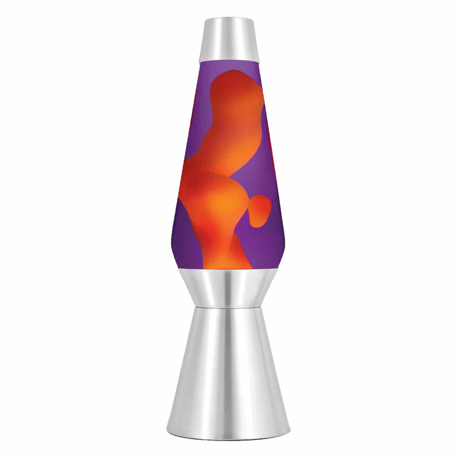 27" LAVA LAMP GRANDE - YELLOW/PURPLE/SILVER Pack
